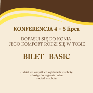BILET - KONFERENCJA DOSIADOWA - BASIC